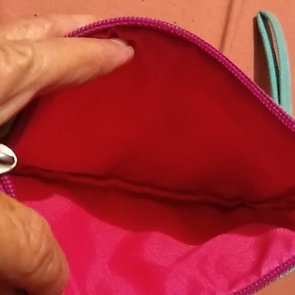 Life is a beautiful ride cosmetic bag wristlet - Picture 6 of 6